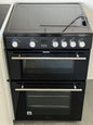 Hisense HDE3211BBUK 60cm Double Oven Electric Ceramic Cooker - Unused Grade B - Black