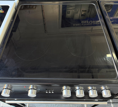 Hisense HDE3211BBUK 60cm Double Oven Electric Ceramic Cooker - Unused Grade A - Black