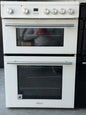 Hisense HDE3211BWUK 60cm Double Oven Electric Ceramic Cooker - Unused Grade B - White