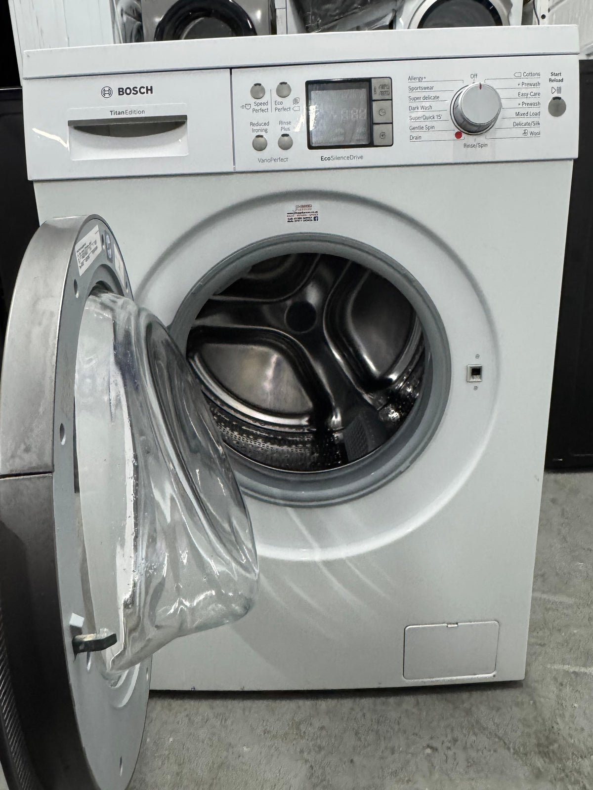 Refurbished Bosch WAQ28470GB 8kg 1400RPM Washing Machine – White