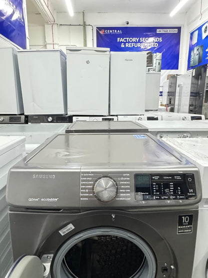 Refurbished Samsung WW80M645OPX/EU 8kg 1400RPM QuickDrive AddWash Washing Machine – Graphite