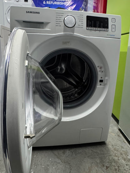 Refurbished Samsung WW80J5555DW 8kg 1400RPM Ecobubble Washing Machine – White