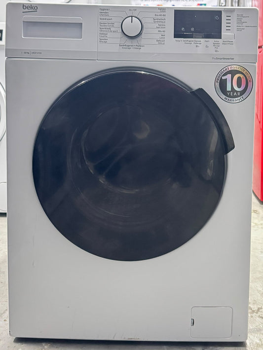 Refurbished Beko WTV10725XCW1 10kg 1400RPM Washing Machine – White