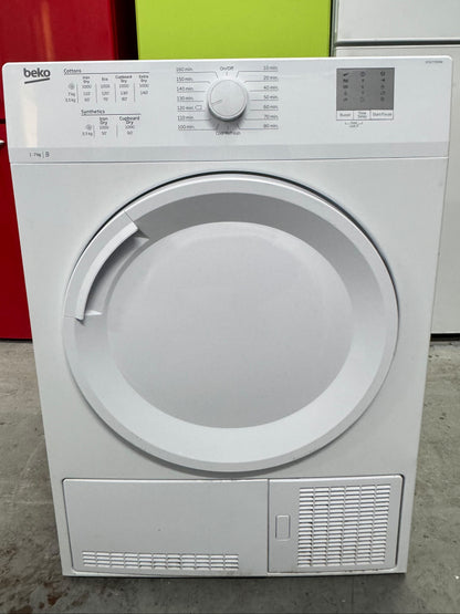 Refurbished Beko DTGCT7000W 7kg Condenser Tumble Dryer – White