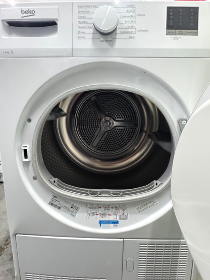 Refurbished Beko DTLCE80051W 8kg Condenser Tumble Dryer – White