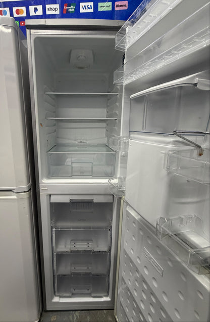 Refurbished Beko CFD5834APS 236L Frost Free Fridge Freezer with Water Dispenser – Silver