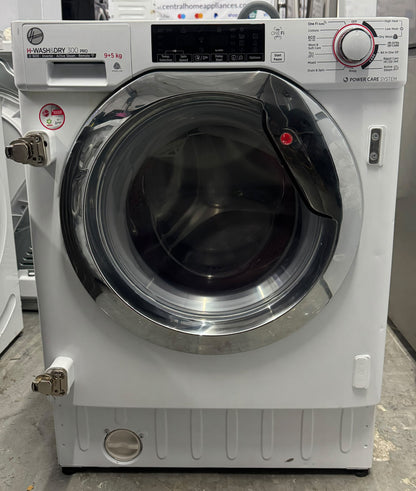 Refurbished Hoover HBDOS695TAMCE-80 9kg/5kg 1600RPM Integrated Washer Dryer – White