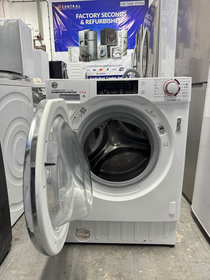 Refurbished Hoover HBDOS695TAMCE-80 9kg/5kg 1600RPM Integrated Washer Dryer – White