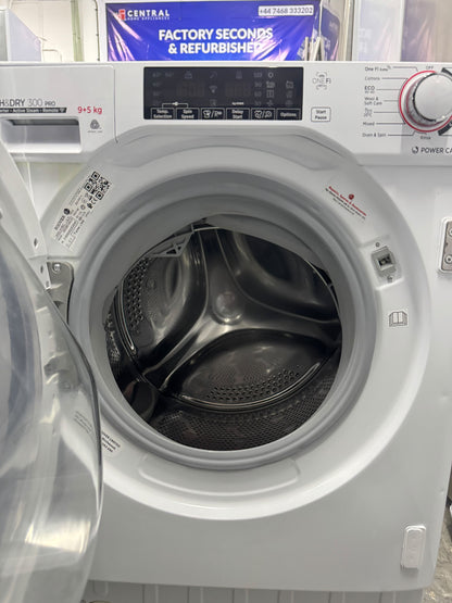 Refurbished Hoover HBDOS695TAMCE-80 9kg/5kg 1600RPM Integrated Washer Dryer – White