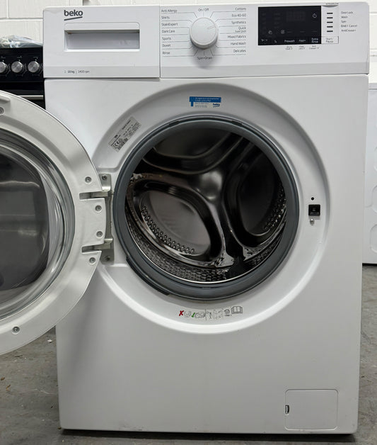 Refurbished Beko WTK104121W 10kg 1400RPM Washing Machine – White