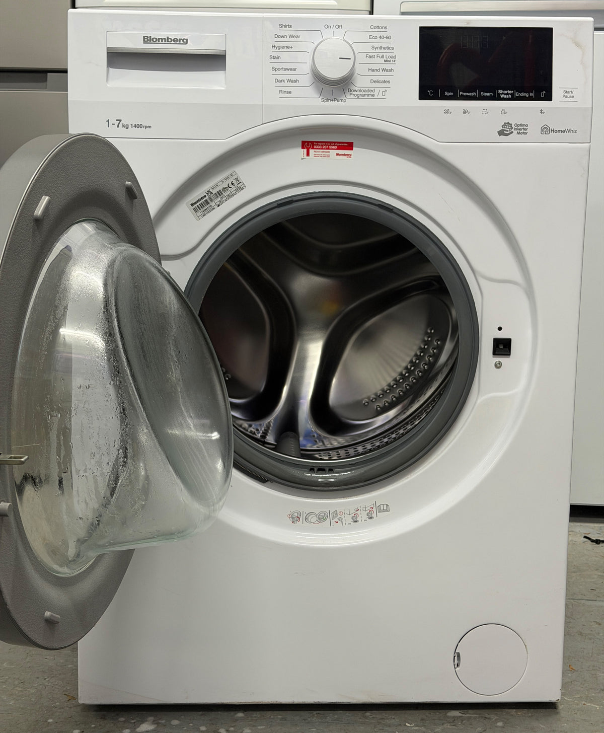 Refurbished Blomberg LWF174310W 7kg 1400RPM Washing Machine – White