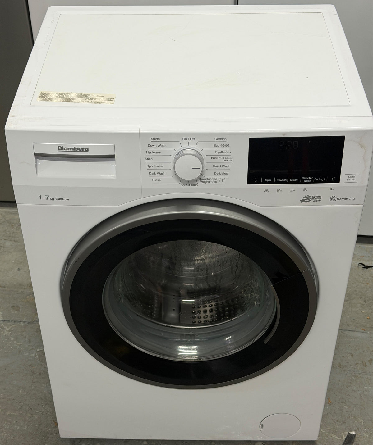 Refurbished Blomberg LWF174310W 7kg 1400RPM Washing Machine – White