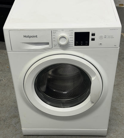 Refurbished Hotpoint NSWM965CWUK 9kg 1600RPM Anti-Stain Washing Machine – White