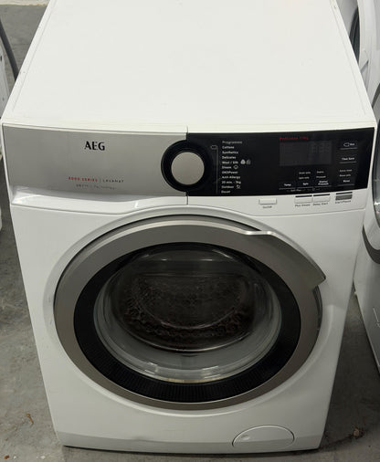 Refurbished AEG 8000 Series L8FEE965R 9kg 1600RPM ÖKOMix Washing Machine – White