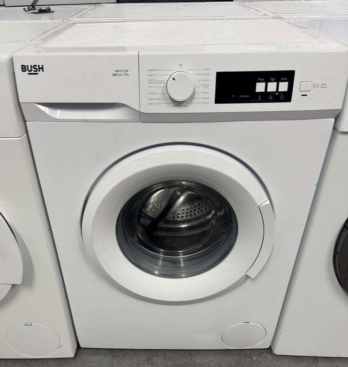 Refurbished Bush WMT0712EW 7kg 1200RPM Washing Machine – White