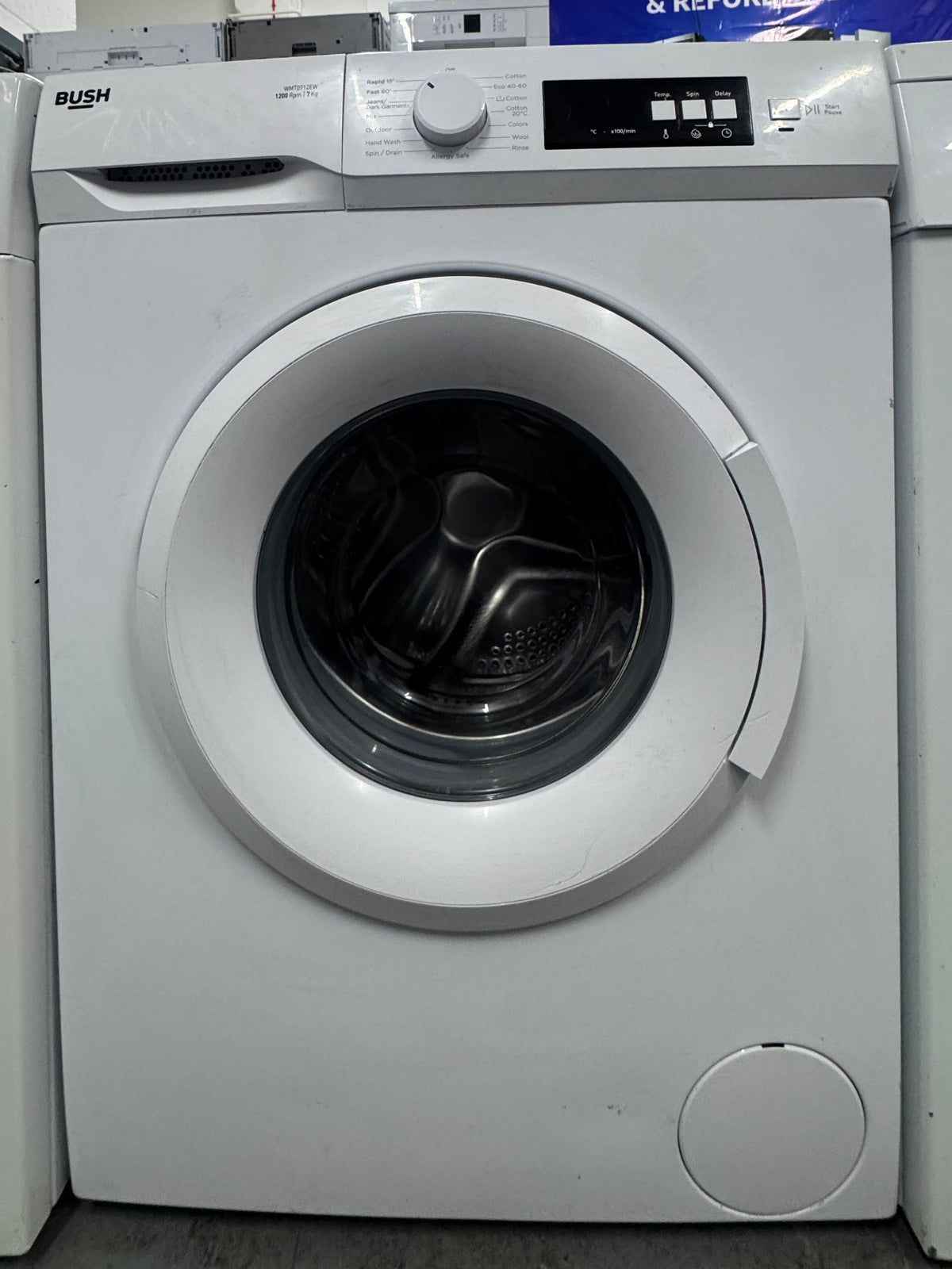 Refurbished Bush WMT0712EW 7kg 1200RPM Washing Machine – White