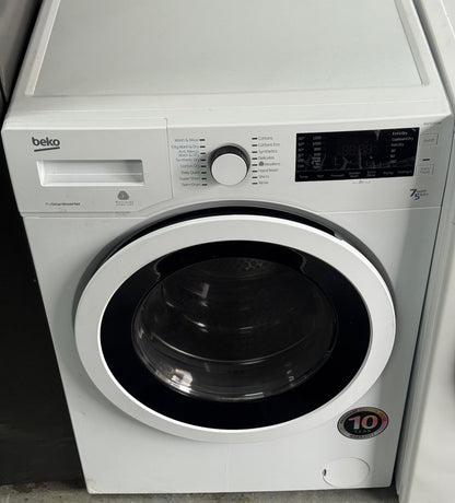 Refurbished Beko WDJ7523023W 7kg/5kg 1200RPM Washer Dryer – White
