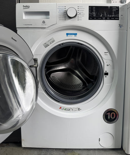 Refurbished Beko WDJ7523023W 7kg/5kg 1200RPM Washer Dryer – White