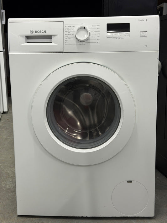 Refurbished Bosch Serie 2 WAJ24006GB 7kg 1200RPM Washing Machine – White