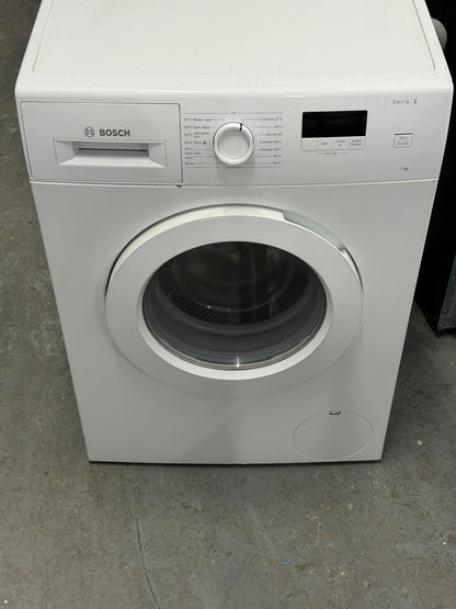 Refurbished Bosch Serie 2 WAJ24006GB 7kg 1200RPM Washing Machine – White