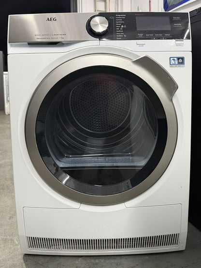 Refurbished AEG T8DEC946R 9kg Heat Pump Tumble Dryer - White
