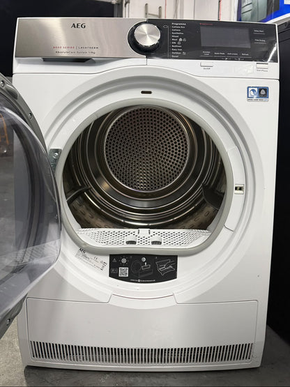 Refurbished AEG T8DEC946R 9kg Heat Pump Tumble Dryer - White