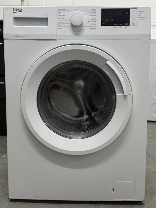 Refurbished Beko WTK104121W 10kg 1400RPM Washing Machine – White
