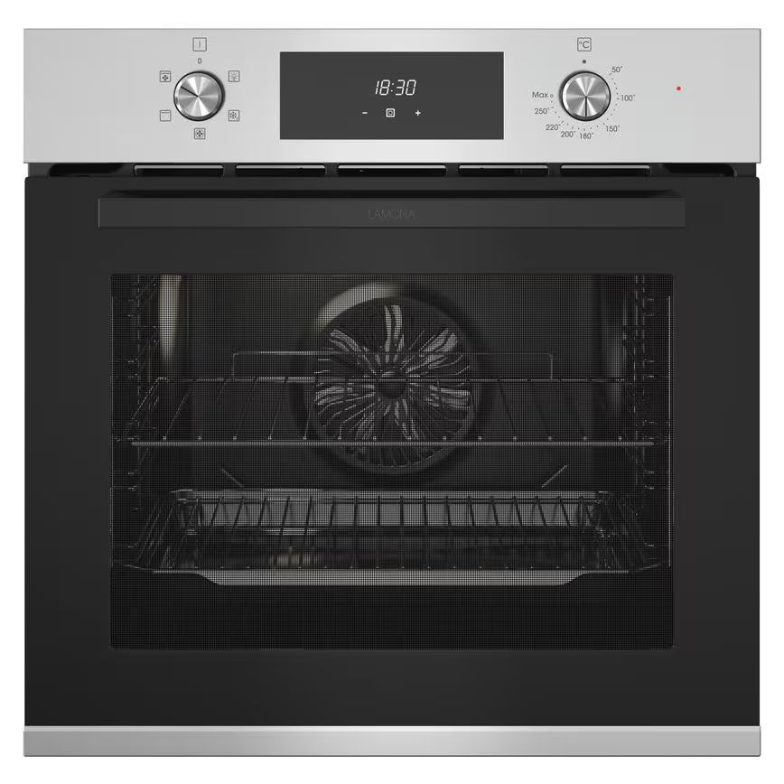 Lamona LAM3412 70L Built-In Single Fan Oven & Grill - Stainless Steel - Unused Grade A