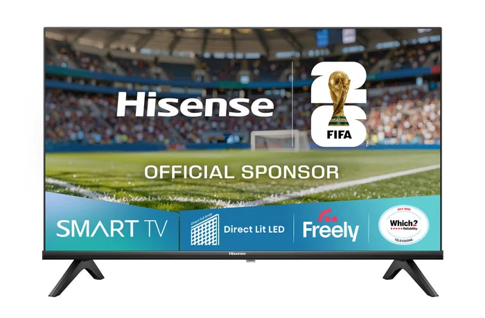 Hisense 40A4QTUK 40" Full HD Smart TV - Black - New Boxed