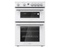 Hisense HDE3211BWUK 60cm Double Oven Electric Ceramic Cooker - Unused Grade  A - White
