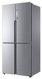 Refurbished Haier HTF-456DM6 456L French Door Fridge Freezer – Silver