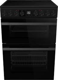 Hisense HDCEC6C20B 60cm Double Oven Electric Ceramic Cooker - New Grade B - Black