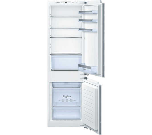 Refurbished BOSCH Serie 4 KIN86VF30G Integrated 60/40 Fridge Freezer