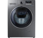 Refurbished Samsung WW80K5410UX 8kg 1400RPM Washing Machine - Graphite