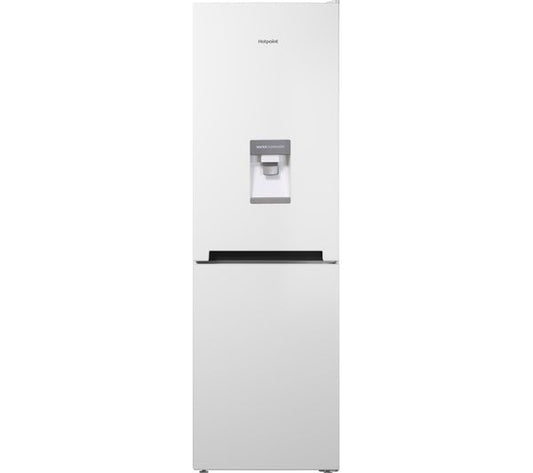 Refurbished HOTPOINT Day 1 LC85 F1 W WTD 60/40 Fridge Freezer - White