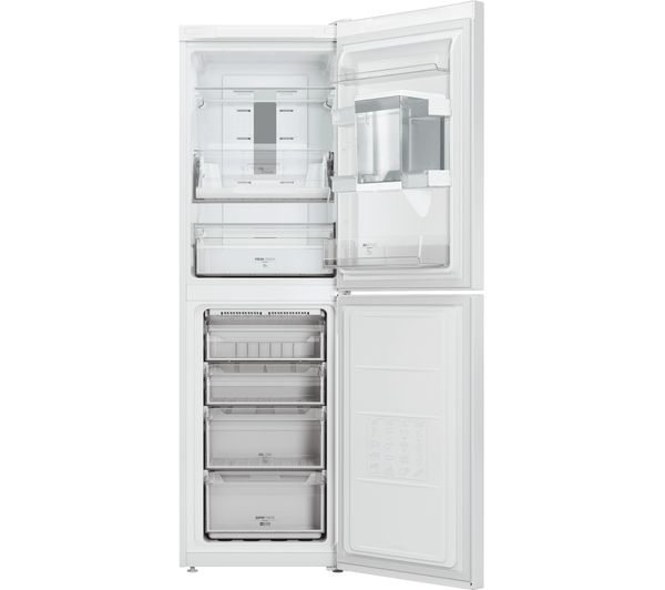 Refurbished HOTPOINT Day 1 LC85 F1 W WTD 60/40 Fridge Freezer - White