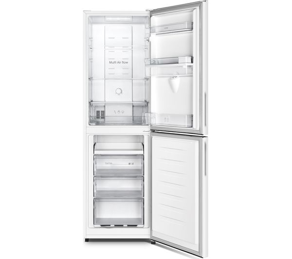 Refurbished LOGIK LNFD55W20 50/50 Fridge Freezer - White