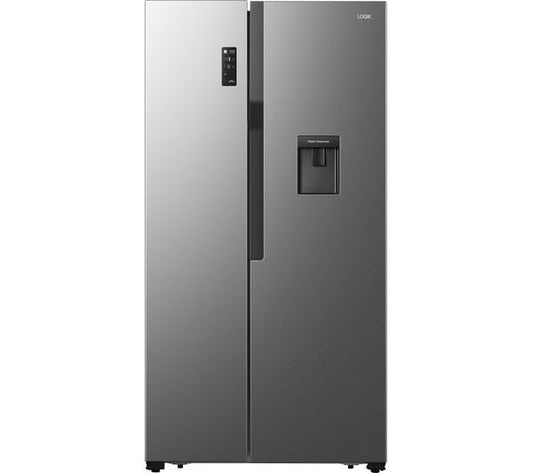 Refurbished LOGIK LSBSDX20 American-Style Fridge Freezer