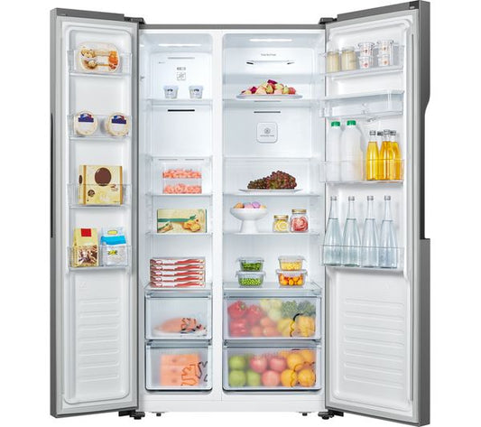 Refurbished LOGIK LSBSDX20 American-Style Fridge Freezer