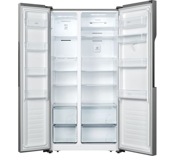 Refurbished LOGIK LSBSDX20 American-Style Fridge Freezer