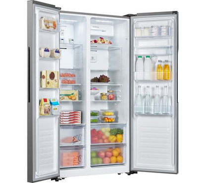 Refurbished LOGIK LSBSDX20 American-Style Fridge Freezer
