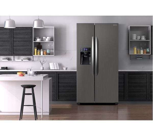 Refurbished KENWOOD KSBSDIX20 American-Style Fridge Freezer