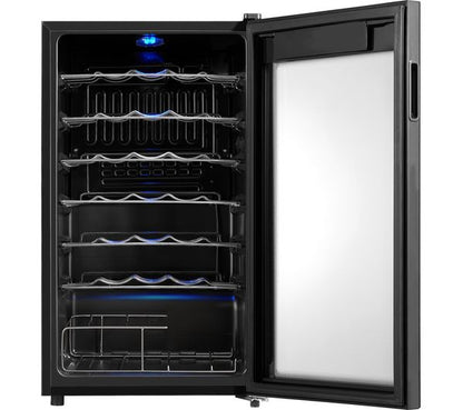 Refurbished LOGIK LWC34B20 Wine Cooler - Black
