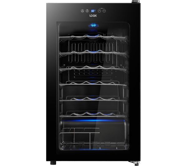 Refurbished LOGIK LWC34B20 Wine Cooler - Black