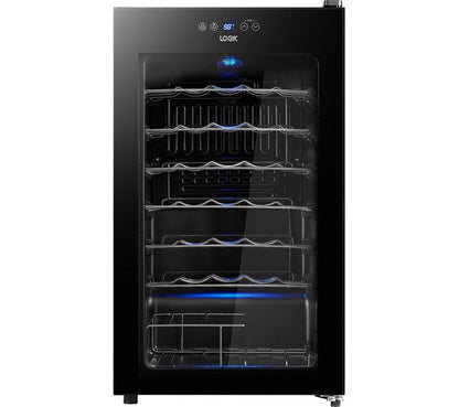 Refurbished LOGIK LWC34B20 Wine Cooler - Black