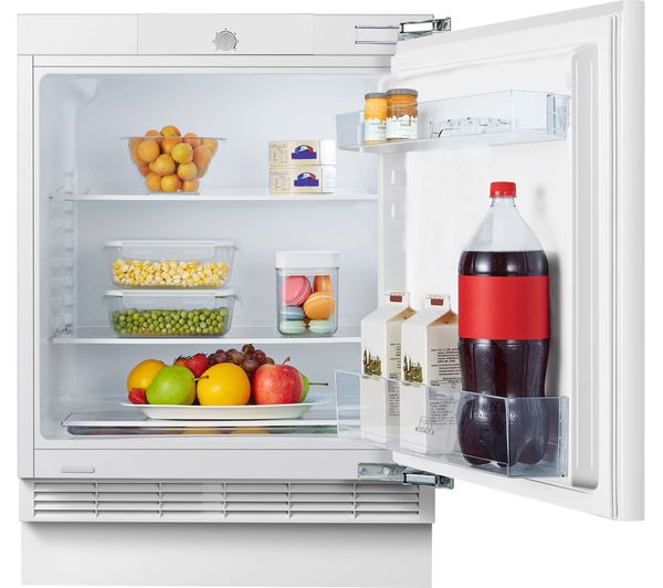 Refurbished ESSENTIALS CIL60W21 Integrated Undercounter Fridge - Fixed Hinge