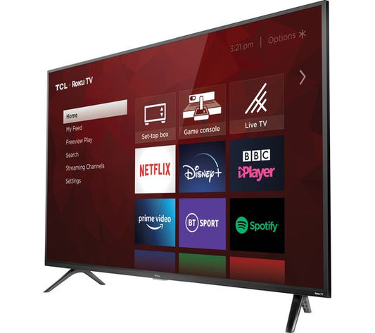 Refurbished TCL 32RS520K Roku 32" Smart HD Ready LED TV