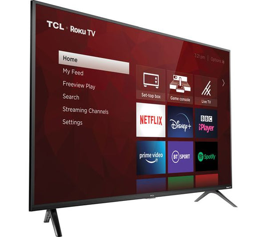 Refurbished TCL 32RS520K Roku 32" Smart HD Ready LED TV