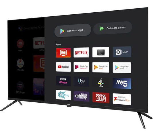 Refurbished JVC LT-40CA320 Android TV 40" Smart Full HD LED TV with Google Assistant