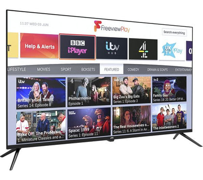 Refurbished JVC LT-40CA320 Android TV 40" Smart Full HD LED TV with Google Assistant